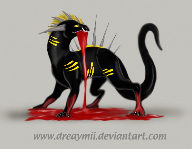 Bloody blood blood - By Dreaymii

