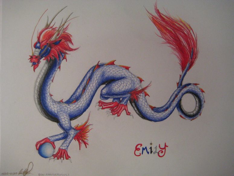 Another Chinese Dragon - By Jade Dragon
This one was a really long time ago for a friend. Last November?
Keywords: Oriental