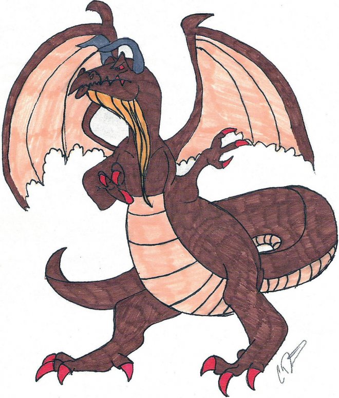 By Cnd
This was drawn from a dragon book. Hope you all like it!
