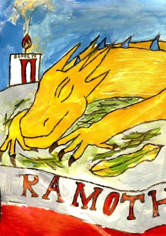 By Ramoth
This is not very good because I painted it. I like it.
