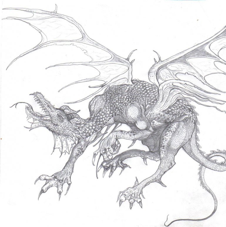 Flight of Garradon - by Mark D.Lafferty
