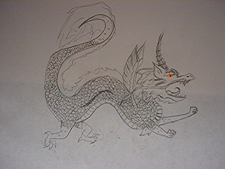 Chinese Dragon - By Dragonfire
Orange cat eye... Q.0
