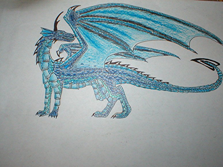 My Dragon Form - By Dragonfire
BLUE!!! :D
