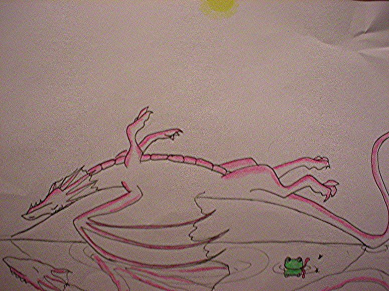 By Dragonfire
Ahh..the simple joy of sunbathing
Looks like someones been out in the sun a LITTLE to long
