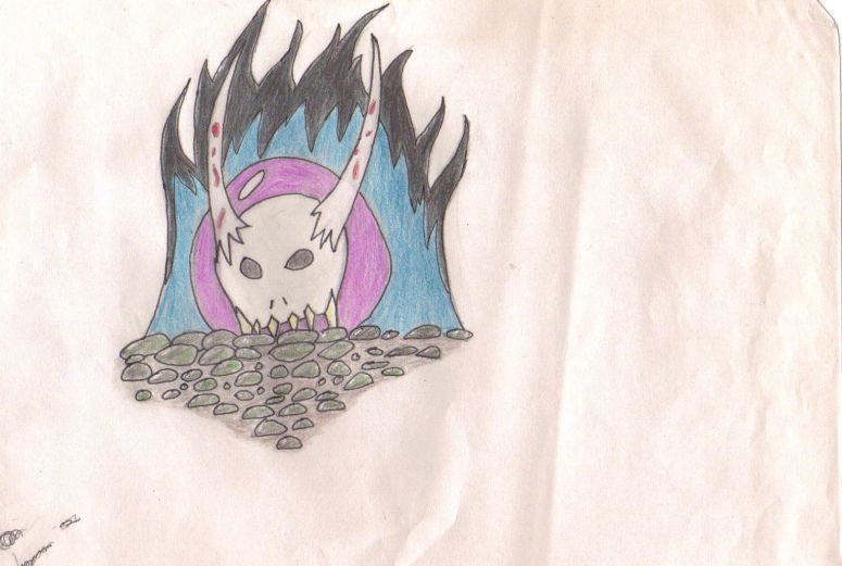 Dragon's Pain - By Midnight Dire Wolf
I've wondered if a dragon's spirit still lives on if their skeletal structure is still in tact. Hence this was born. Again an old pic.
