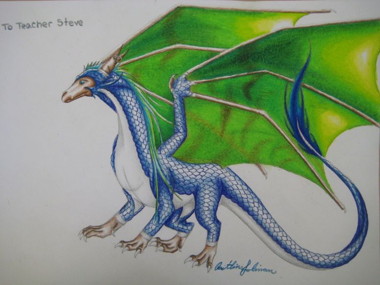 Agna: the Forest Stream dragon - By Jade Dragon

