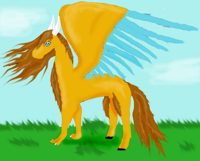 By babydrgn
A horse-thing that i colored in photoshop!

