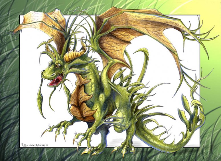 Hide-in-the-grass-Dragon - By cyanBlutgeissel
all coloured pencil , except the quick ugly backround is done with PS
