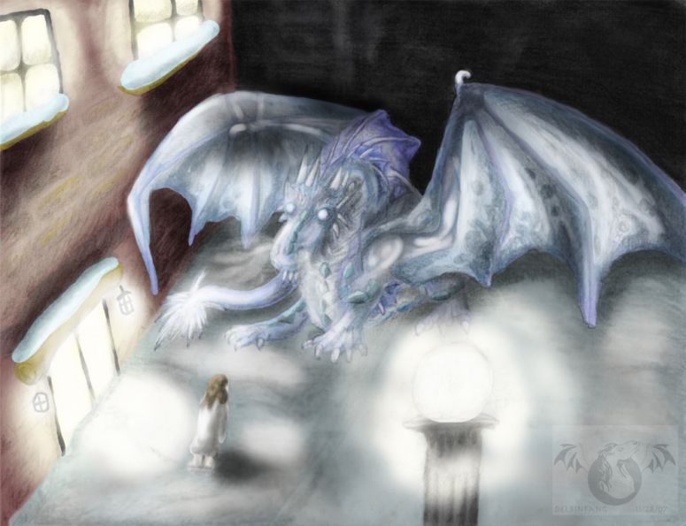 Lost Christmas Eve - By Delbin
This is the colored version of my pencil drawing "Lost Christmas Eve." It was done on Photoshop. The original is also here in the gallery. 
