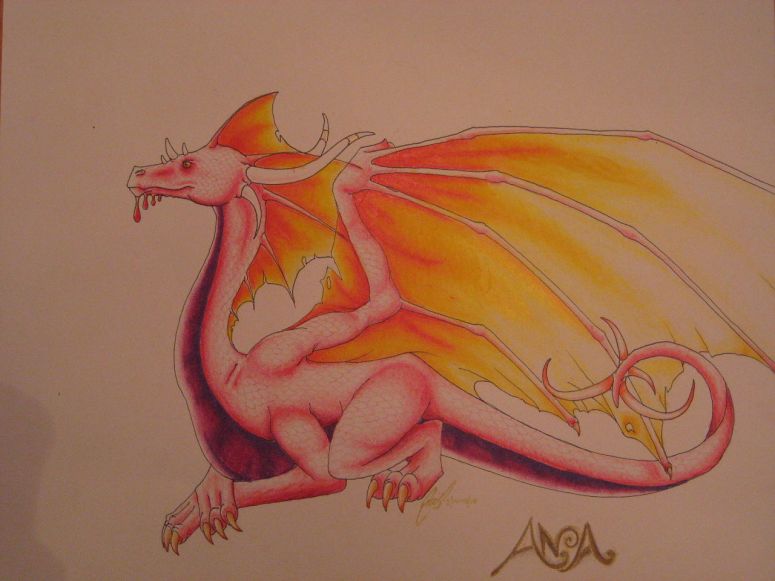Mystical Red Dragon - By Jade Dragon
