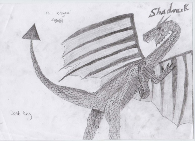 Shadraik - By Mnementh
This is Shadraik, Namrak's white dragon in namrak series.
