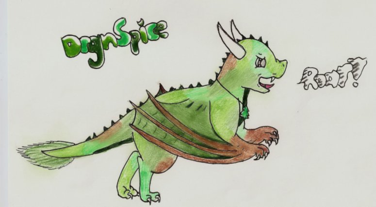 By babydrgn
There ya go dragonspice! lookie I gave you a car airfreshener necklace xD
