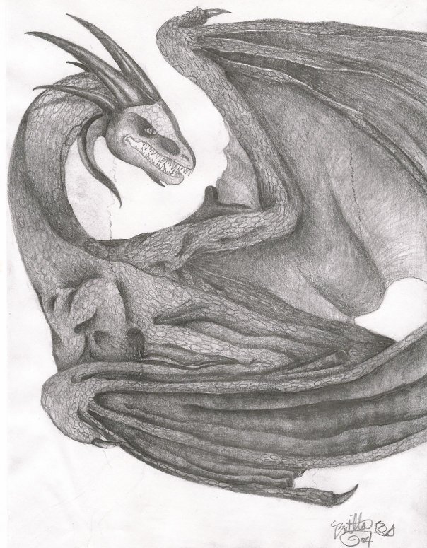 Dragon wings - By elfmaiden
The shading was a tedious activity but I hope you all will like it.
