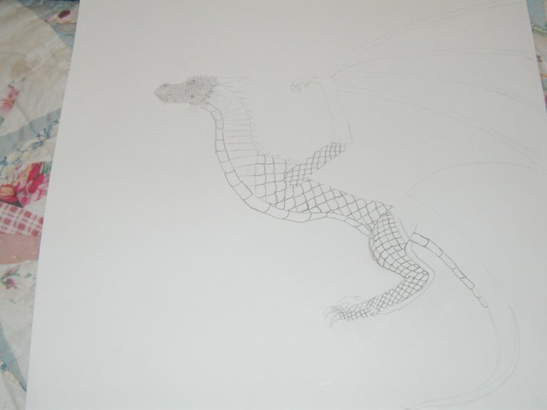 Dragonspice - By Tiamat
This is the unfinished portrait of dragonspice that i promised her. The lighting probably sucks, but my sister took the pic *rolls eyes* anyway, i hope you like it, and i hope to have it finished soon.
