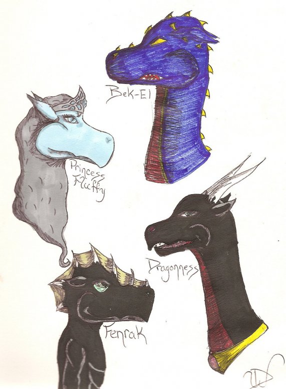 My siblings & Me - By Dragonness Wyverna
Keywords: Head