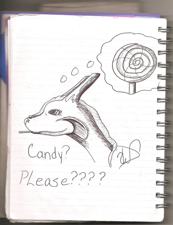More Candy Please - By Dragonness Wyverna
Keywords: Head