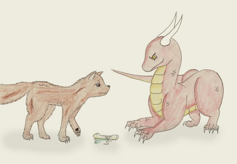 By babydrgn
a decent pic destroyed by my coloring :'[
